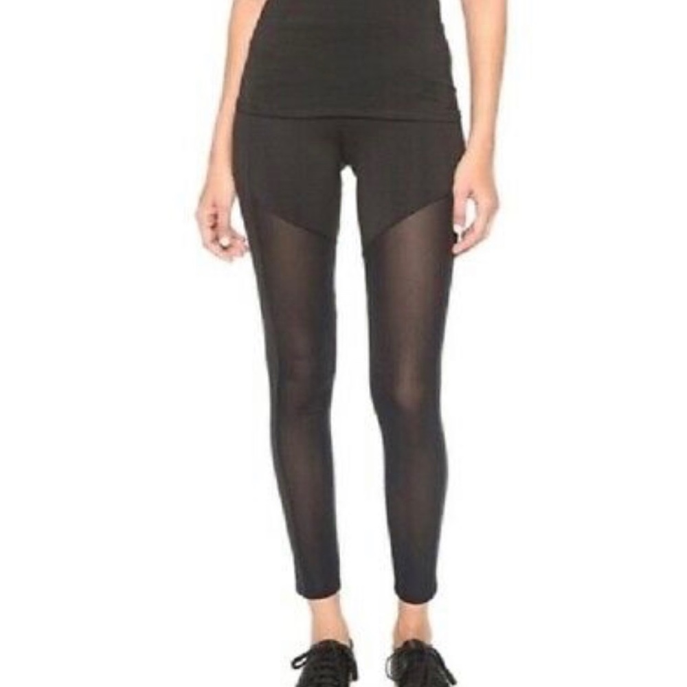 Heroine Sport Racing Mesh leggings.